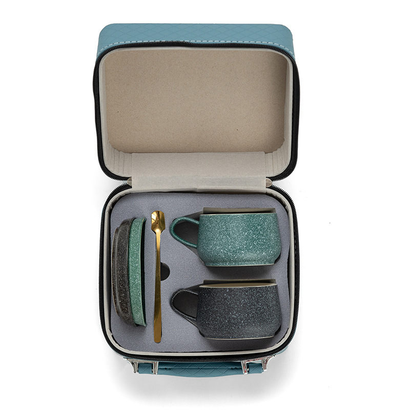 陶瓷雪花釉鈴蘭咖啡杯