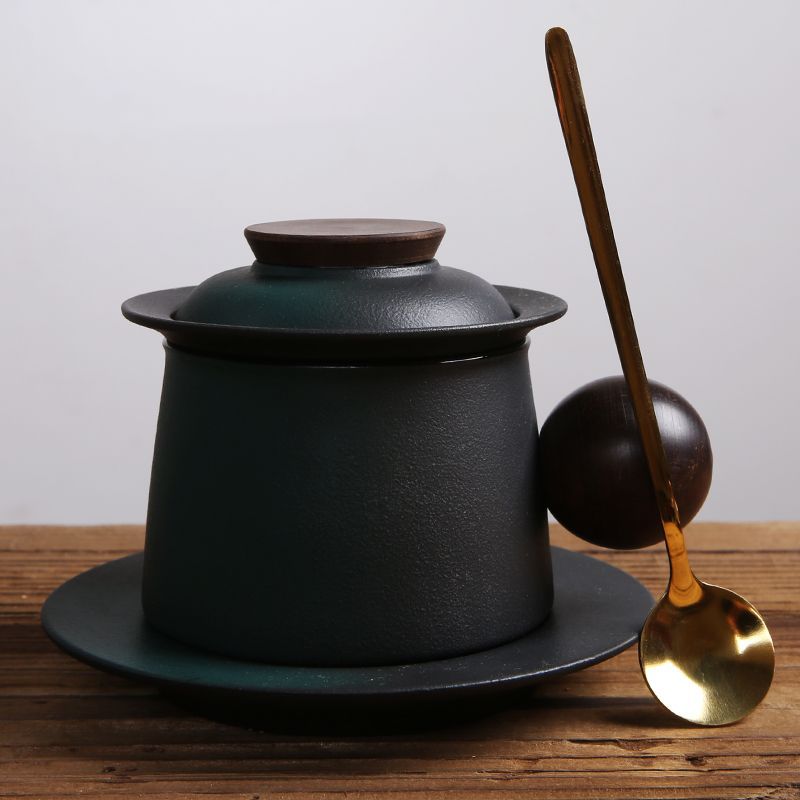 日式陶瓷漸變咖啡杯