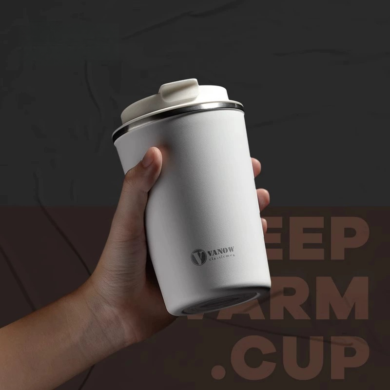 吸管隨行便携咖啡保溫杯