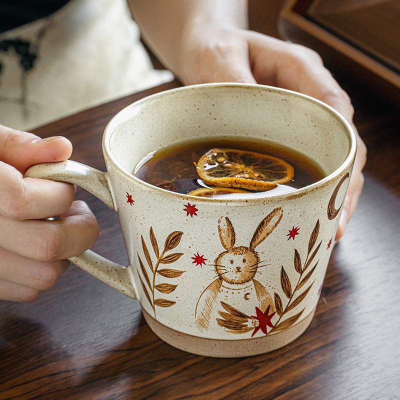 星葉兔陶瓷馬克杯