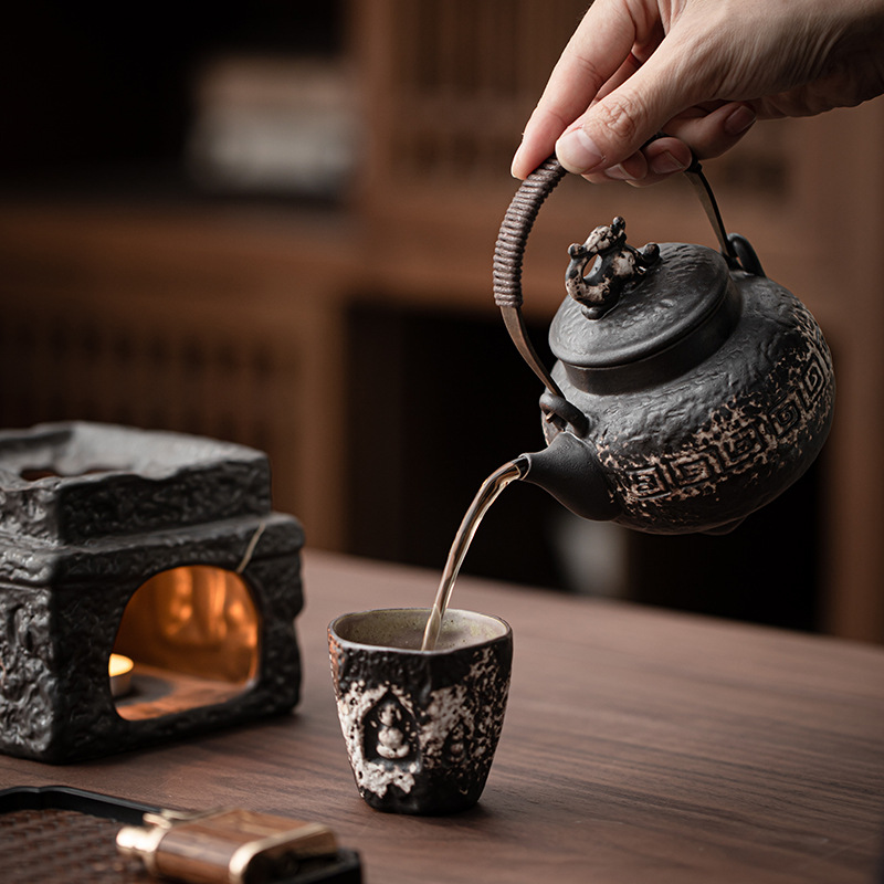 手工復古暖茶爐