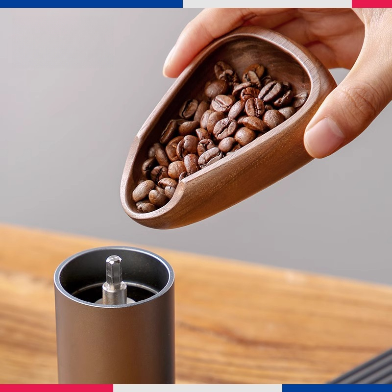 胡桃木咖啡稱豆碟