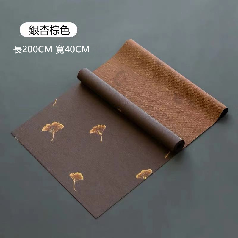 日式防水纖維茶席茶盤墊