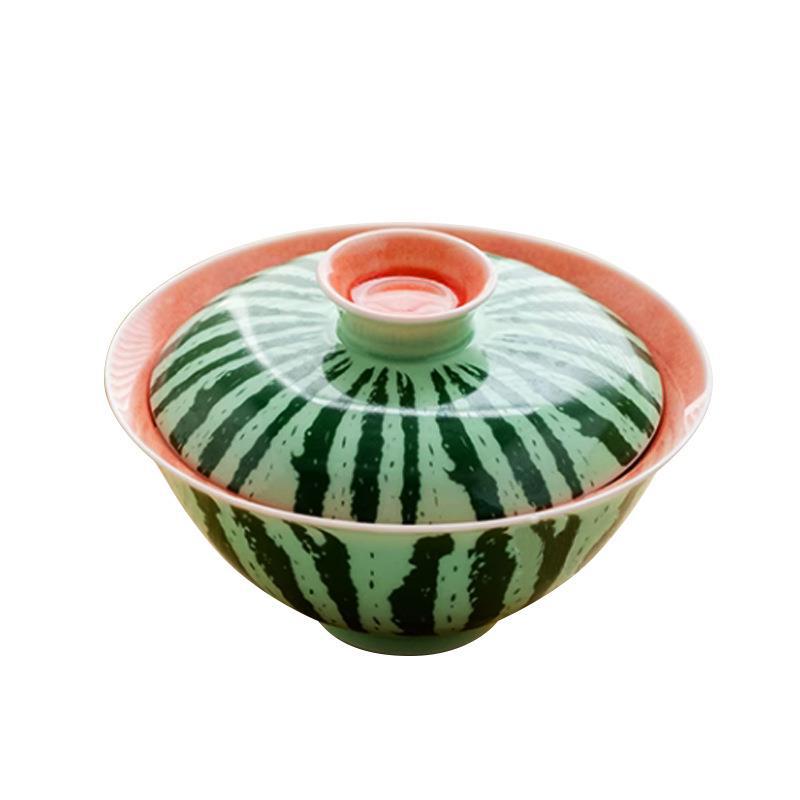 清涼一夏西瓜蓋碗套裝