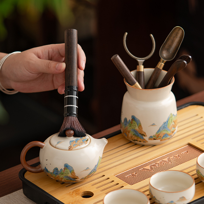 汝窯茶道六君子