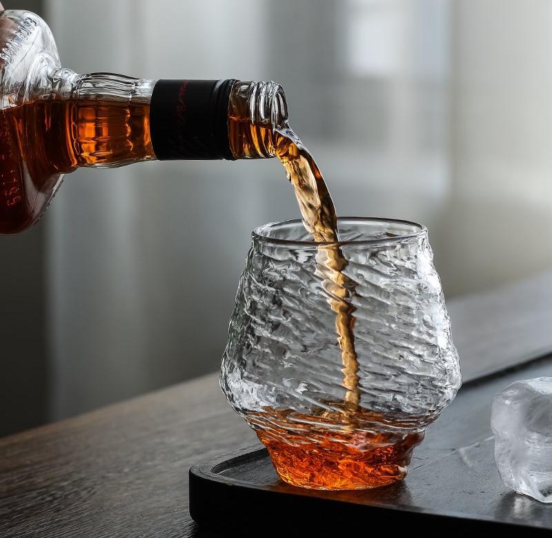 樹樁異型锤纹咖啡杯