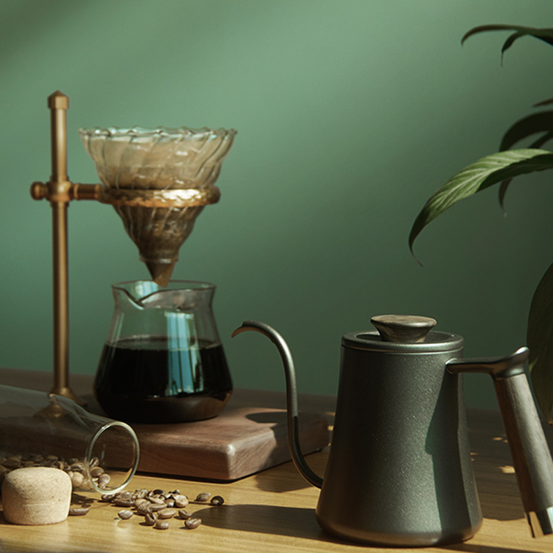 小蠻腰細嘴手沖咖啡壺600M