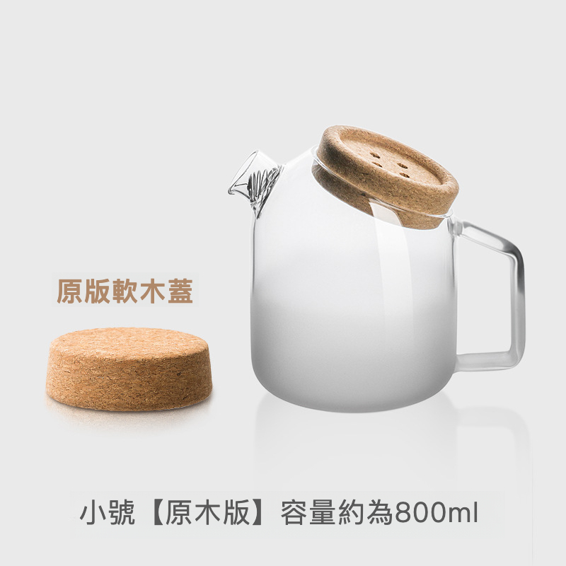 日系軟木紐扣木塞耐高溫玻璃壺