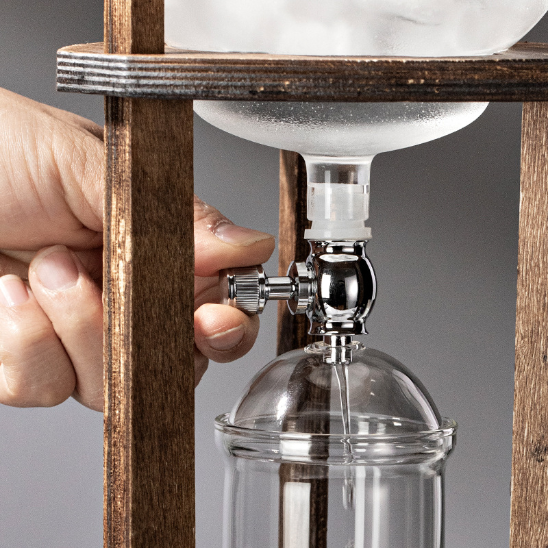 木質咖啡冰滴壺