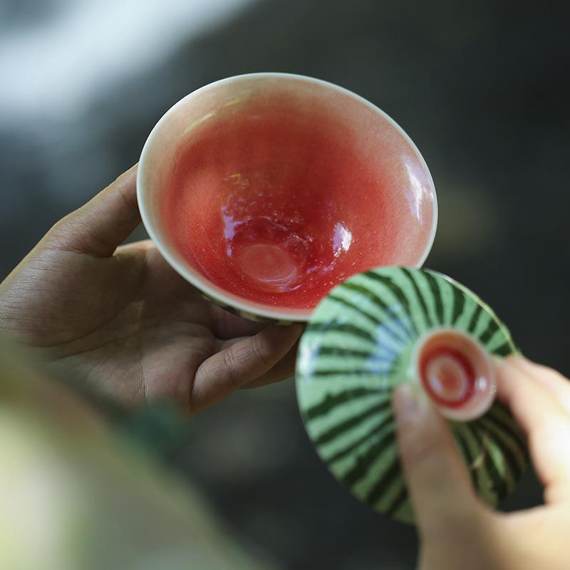 清涼一夏西瓜蓋碗套裝