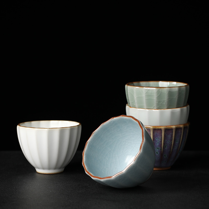 五大窯陶瓷品茗杯