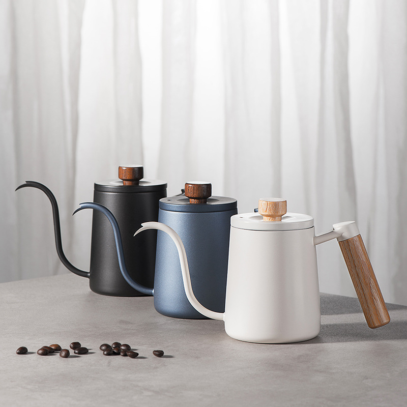 實木手柄細嘴手沖壺350ML/600ML