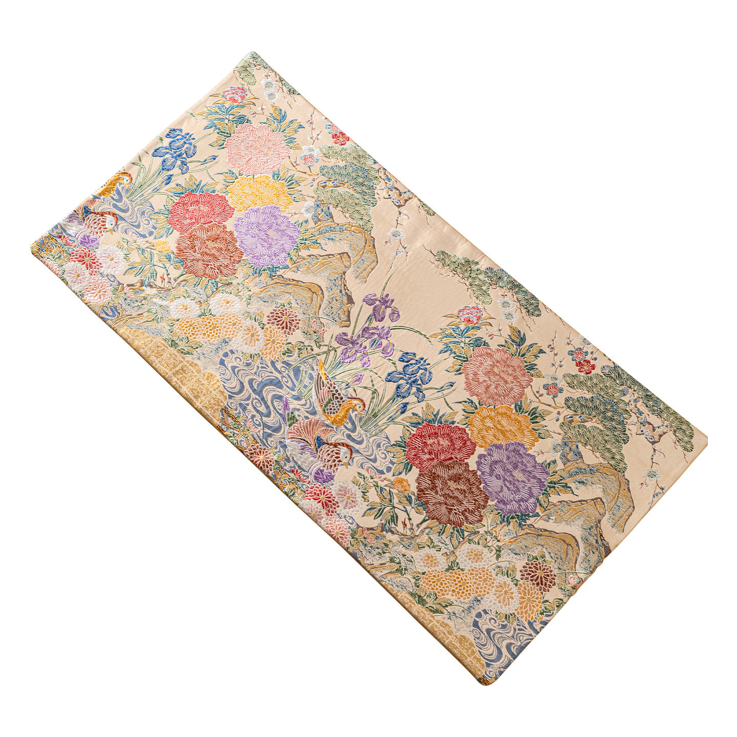 西陣織鎏金茶席