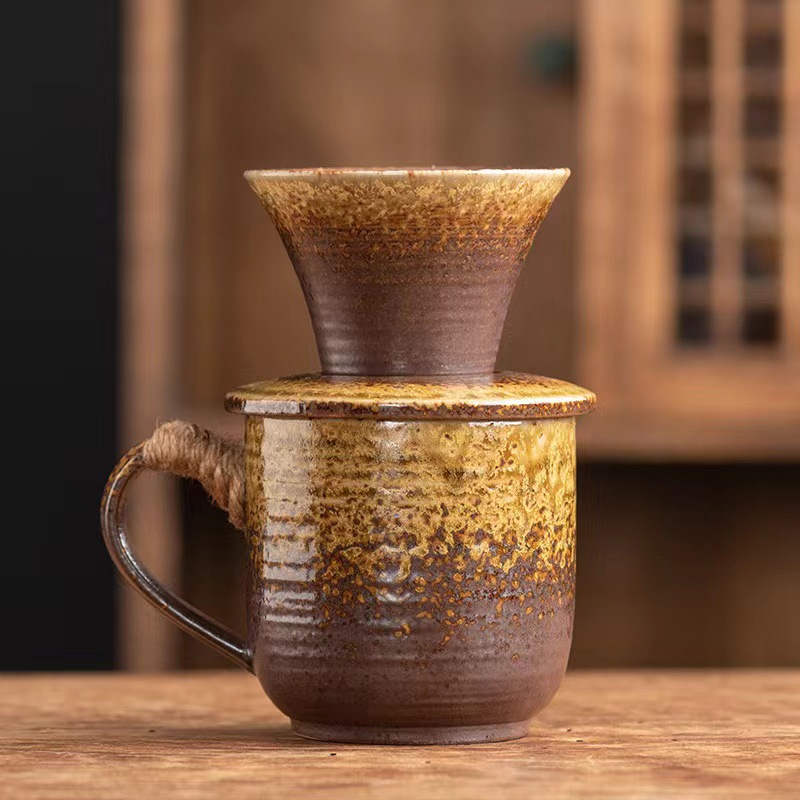 陶瓷滴漏式咖啡分享壺