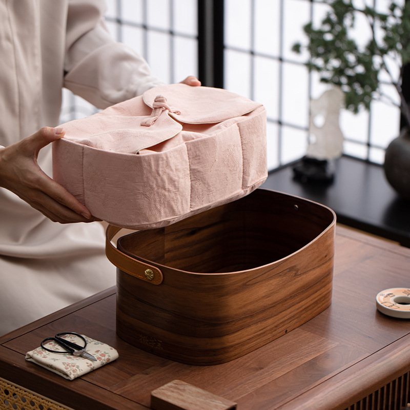 胡桃木茶事收納盒