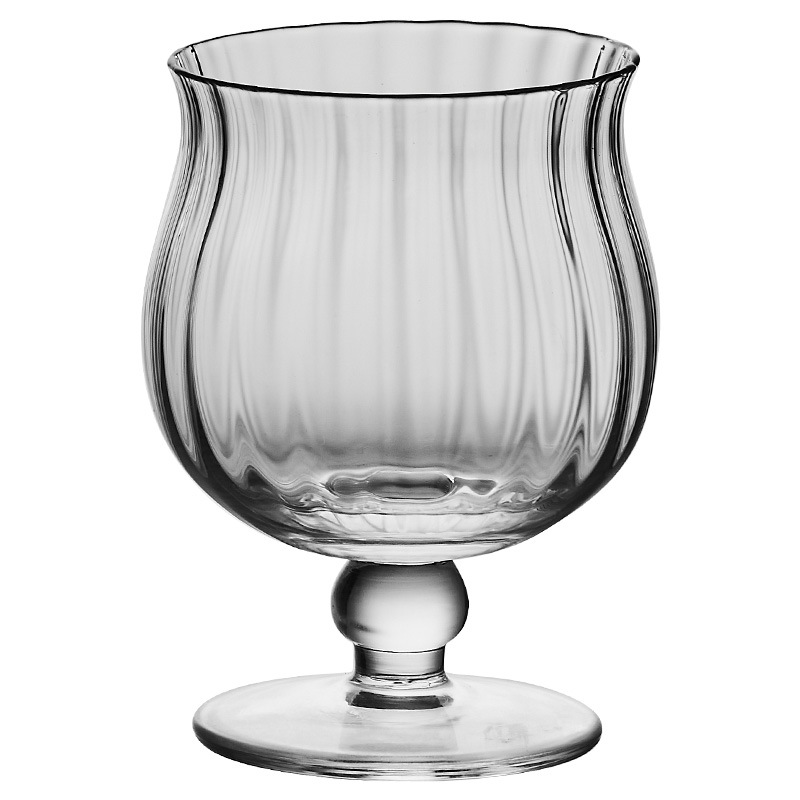 高脚水晶玻璃咖啡杯甜酒杯