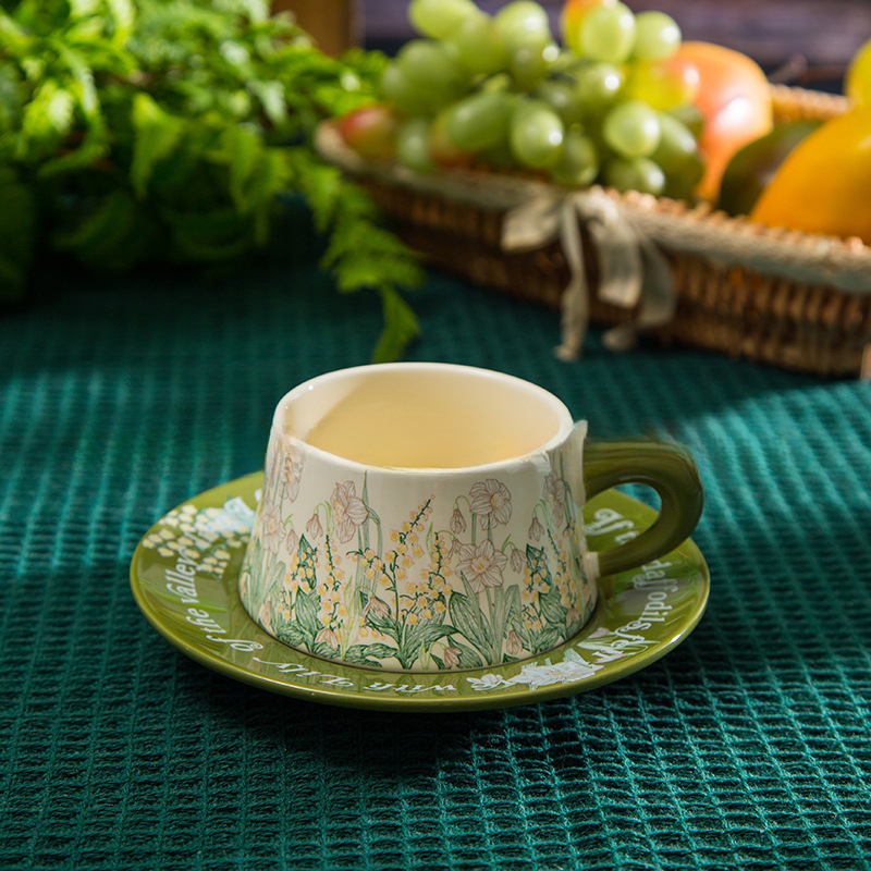 秘密花園咖啡杯陶瓷禮盒