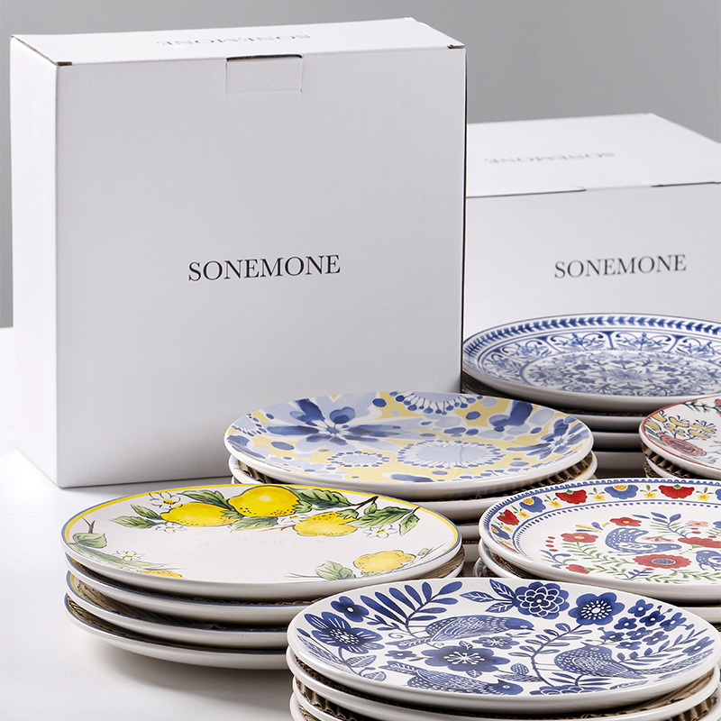 創意彩繪陶瓷盤子