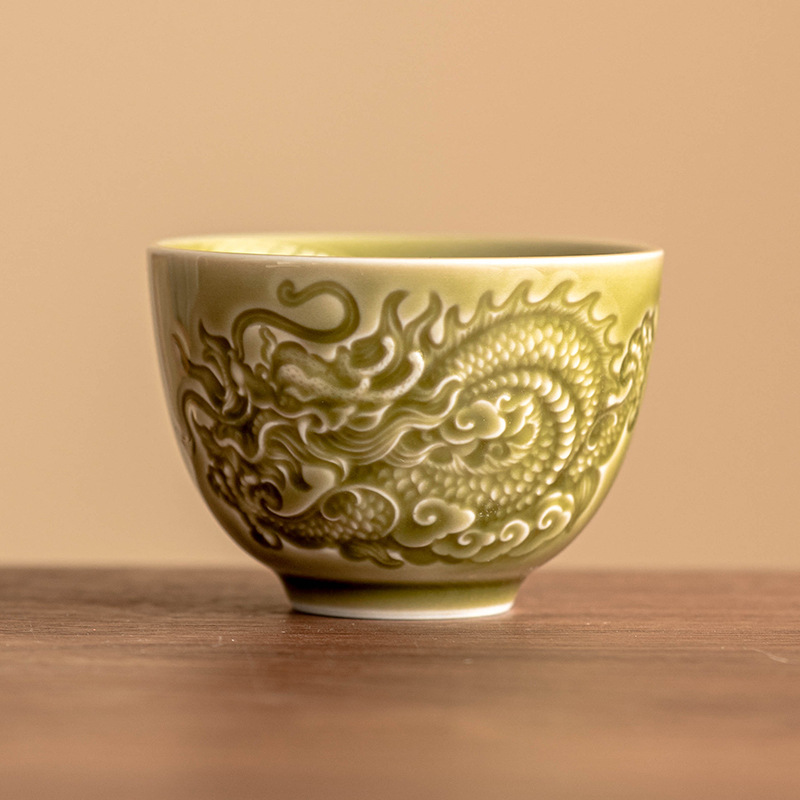 龍紋大碗主人杯