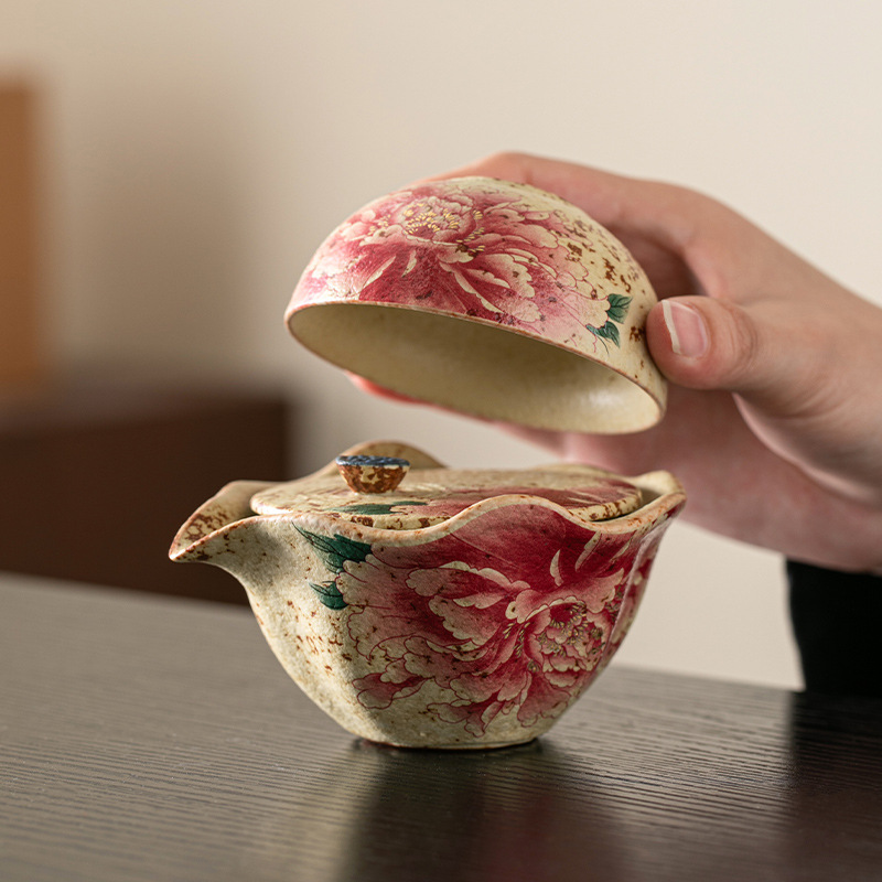 火石紅復古快客杯