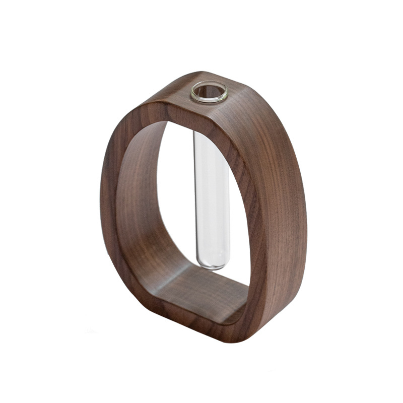 胡桃木實木花器