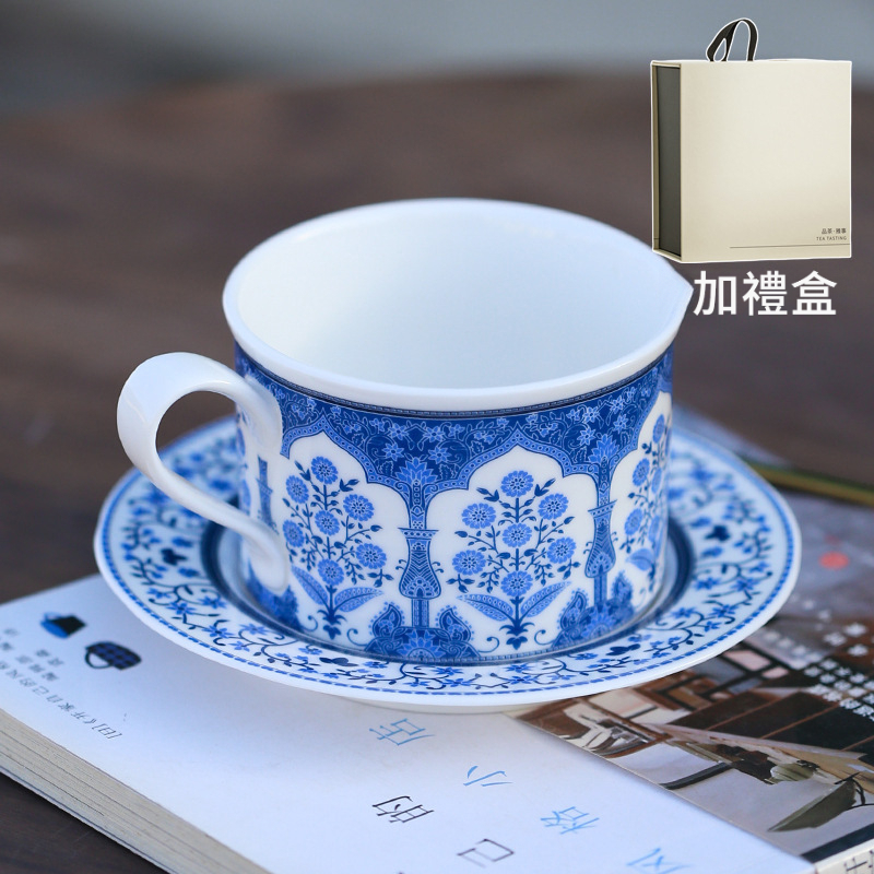 花園咖啡杯碟套組