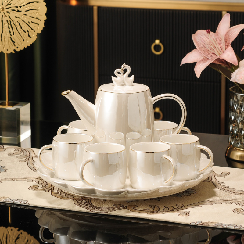 可旋轉茶具套裝