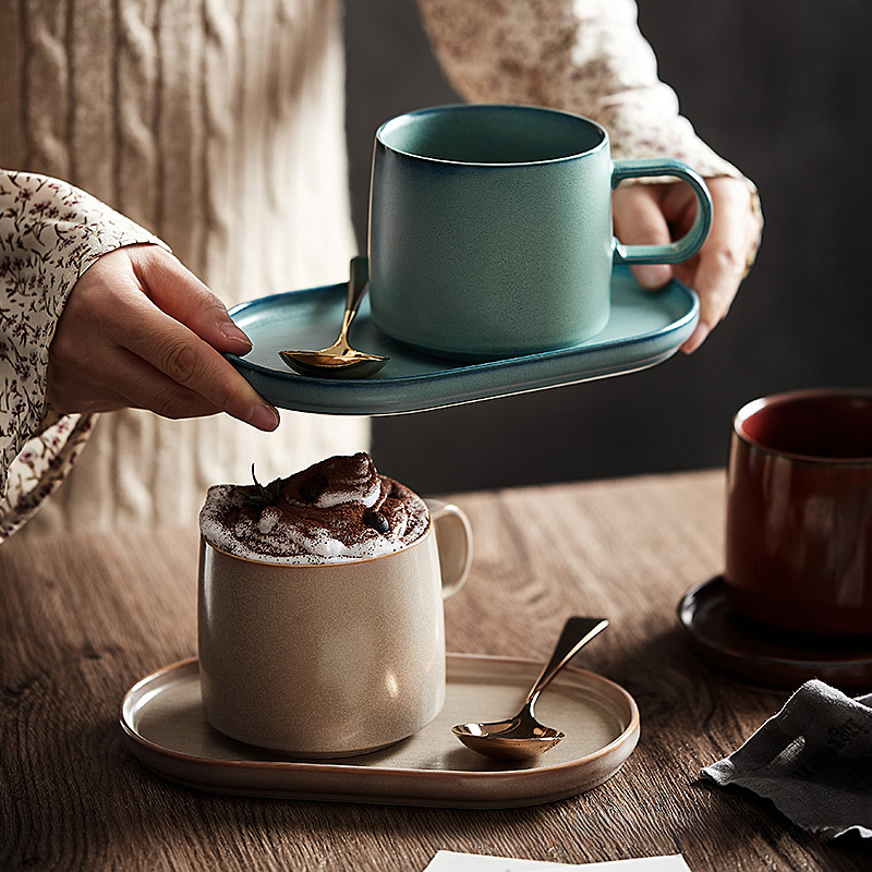 精緻早餐馬克杯水果盤