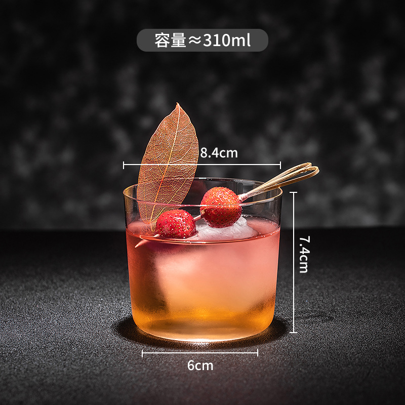 水晶雞尾酒拿鐵咖啡杯