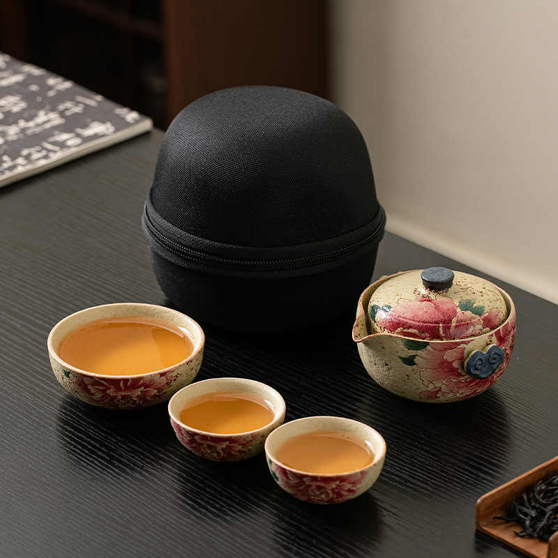 便攜式旅行茶具露營快客杯