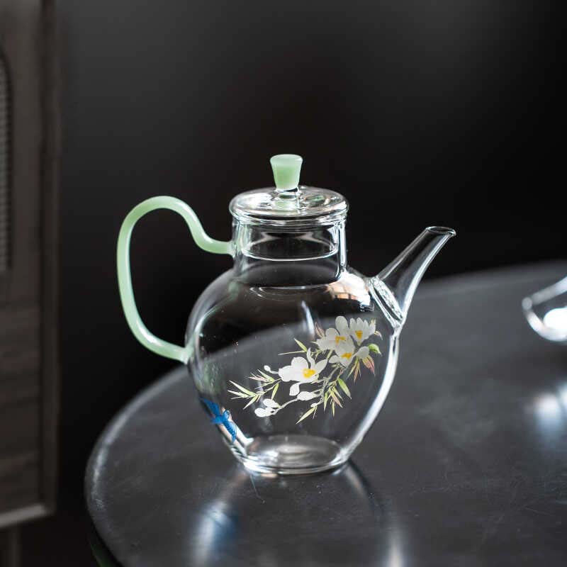 玻璃迷你泡茶壺