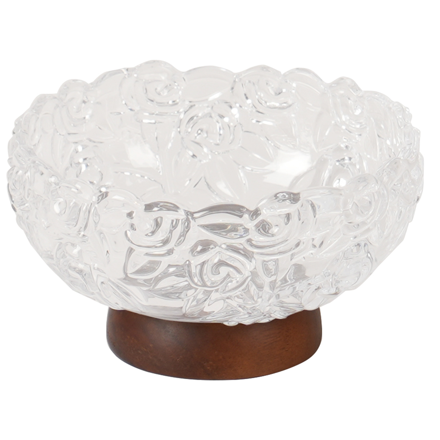 浮雕玻璃花边水果碗甜品碗