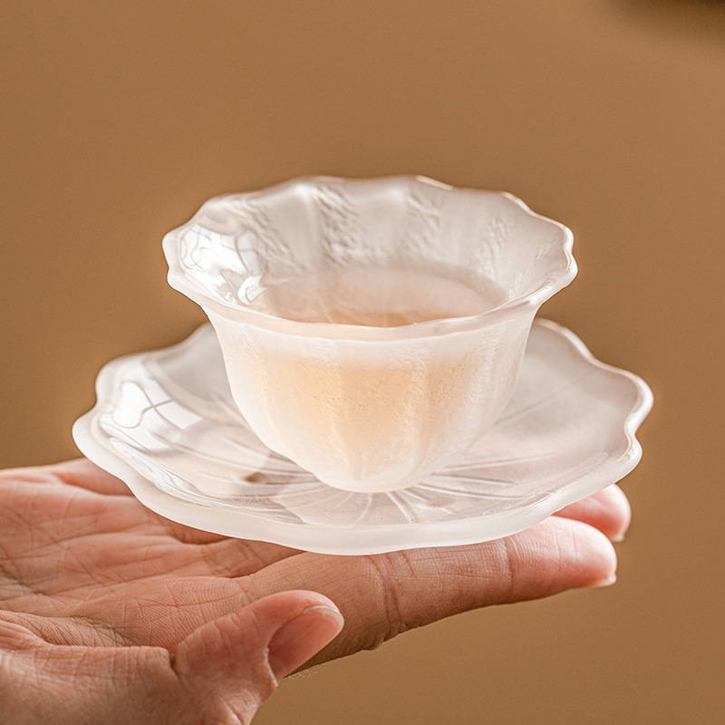 水晶玻璃花瓣杯