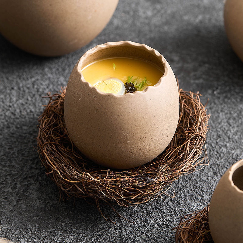蛋殼造型蒸蛋碗