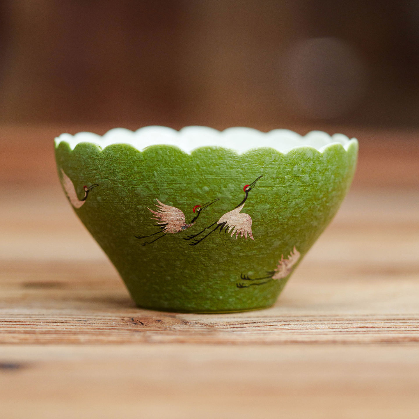 小青柑鶴舞長空小茶杯