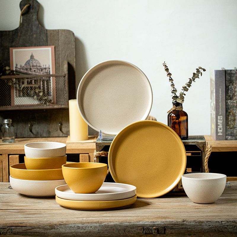 復古特色芝麻釉餐具系列