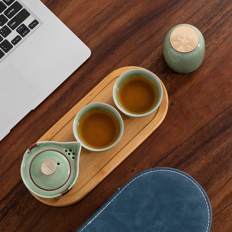 便攜式旅行箱茶具套裝