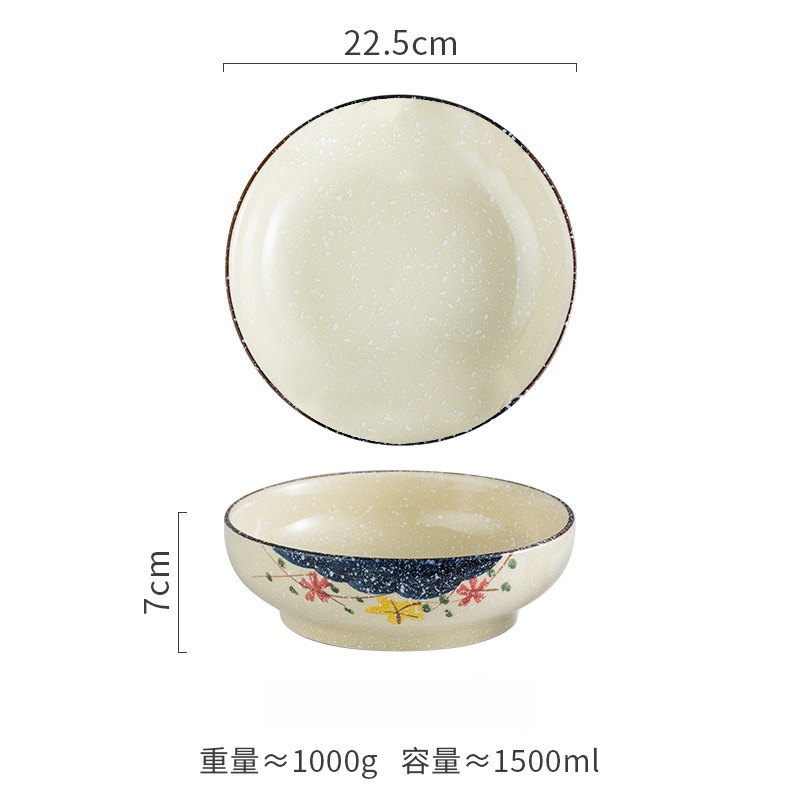 日式和風螺紋碗