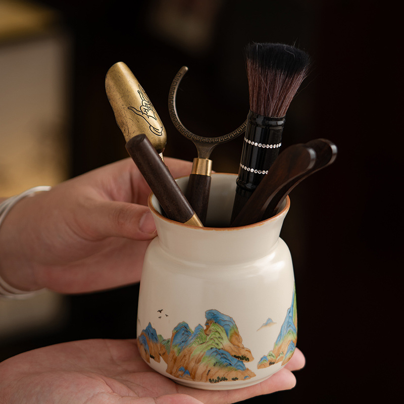 汝窯茶道六君子