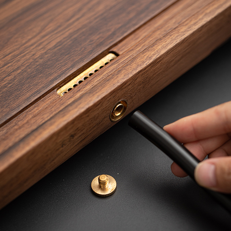 胡桃木實木排水茶盤