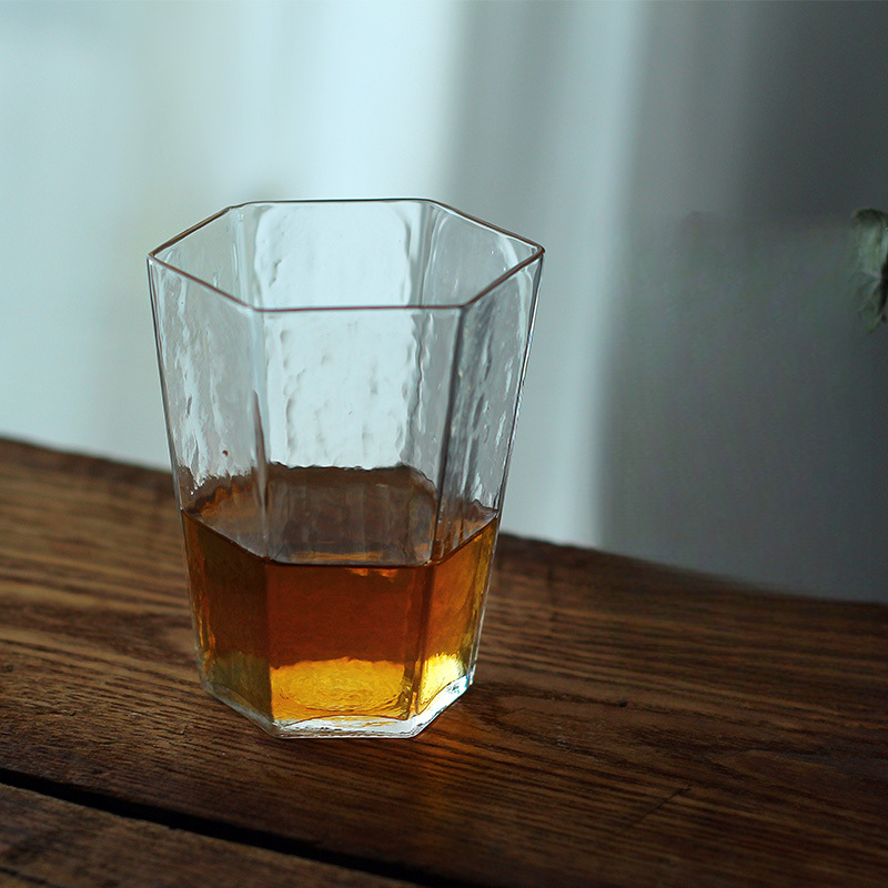 日式錘紋水晶玻璃杯