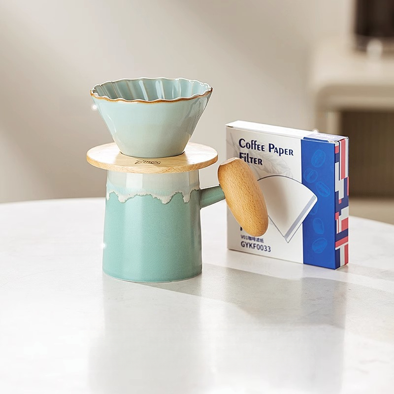 馬卡龍陶瓷首衝咖啡壺