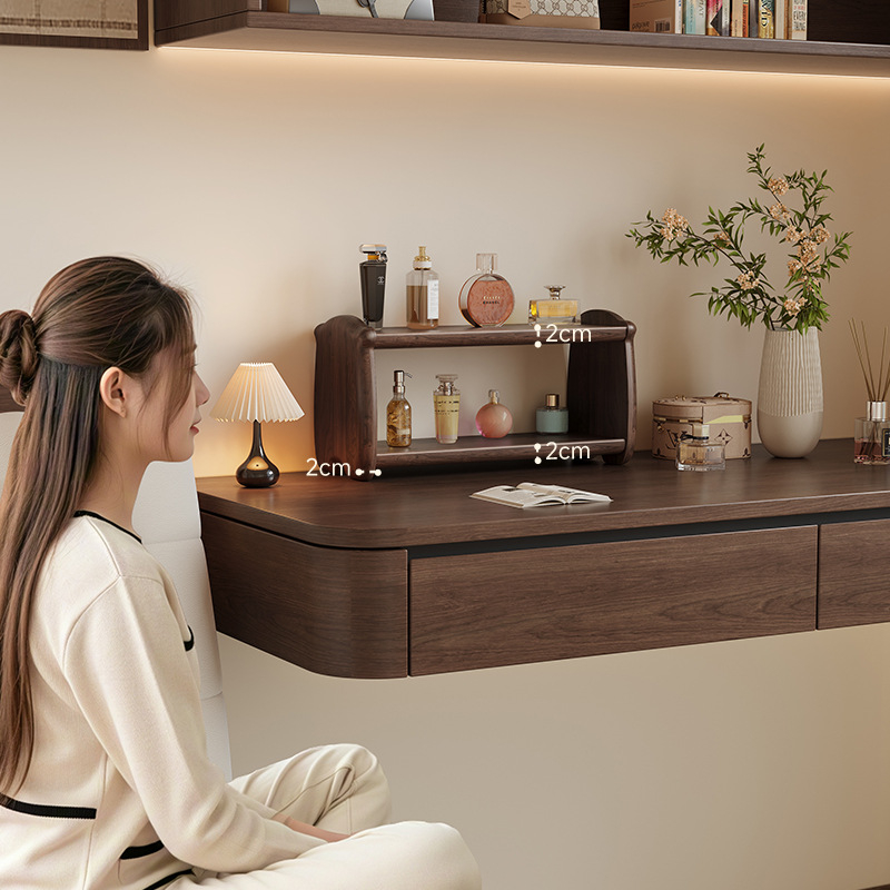 胡桃木桌面杯子架置物架