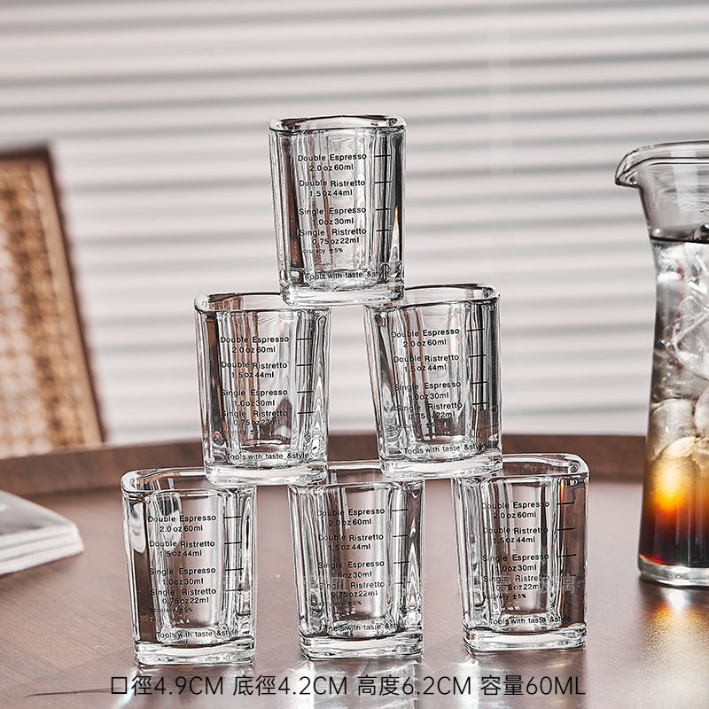 意式濃縮咖啡杯帶刻度