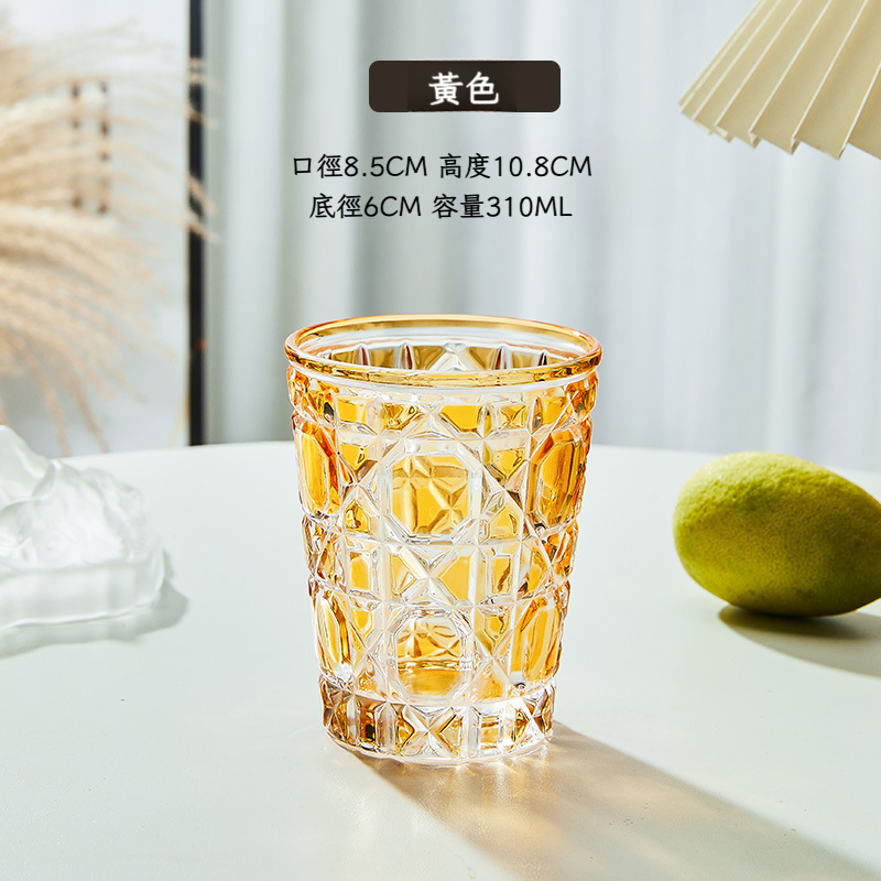 菱格寶石杯