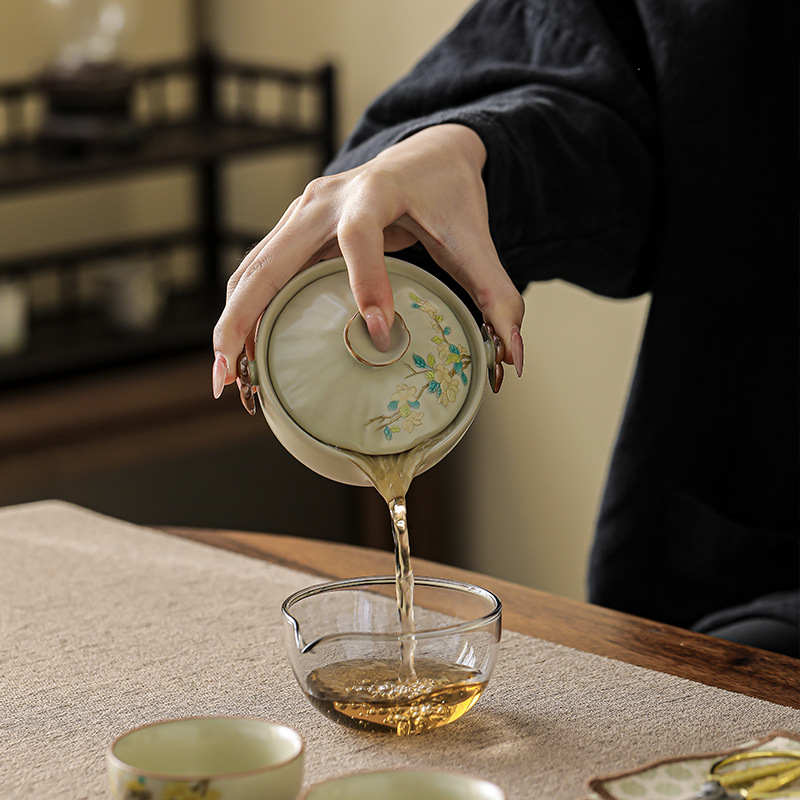 萌貓汝窯快客杯