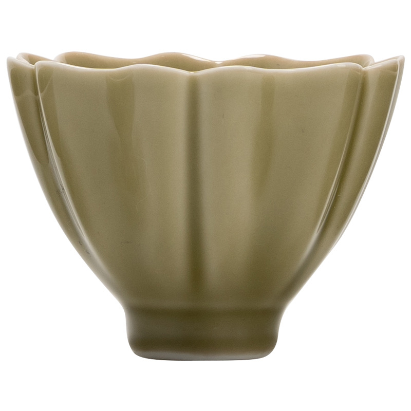 青瓷茶綠歡顏主人杯