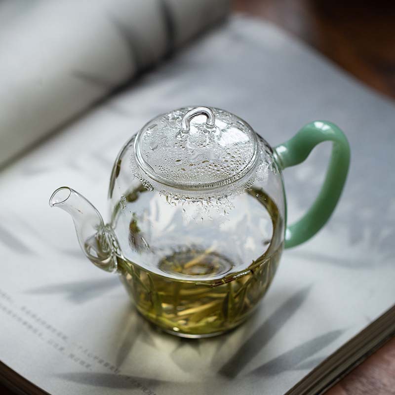 日式玻璃透明茶壺