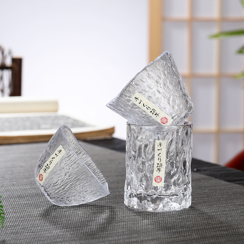 日式錘紋水晶玻璃杯