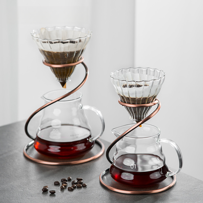 蛇形復古手衝咖啡支架